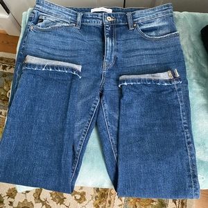 Kancan women’s jeans, size 10 distressed, boyfriend